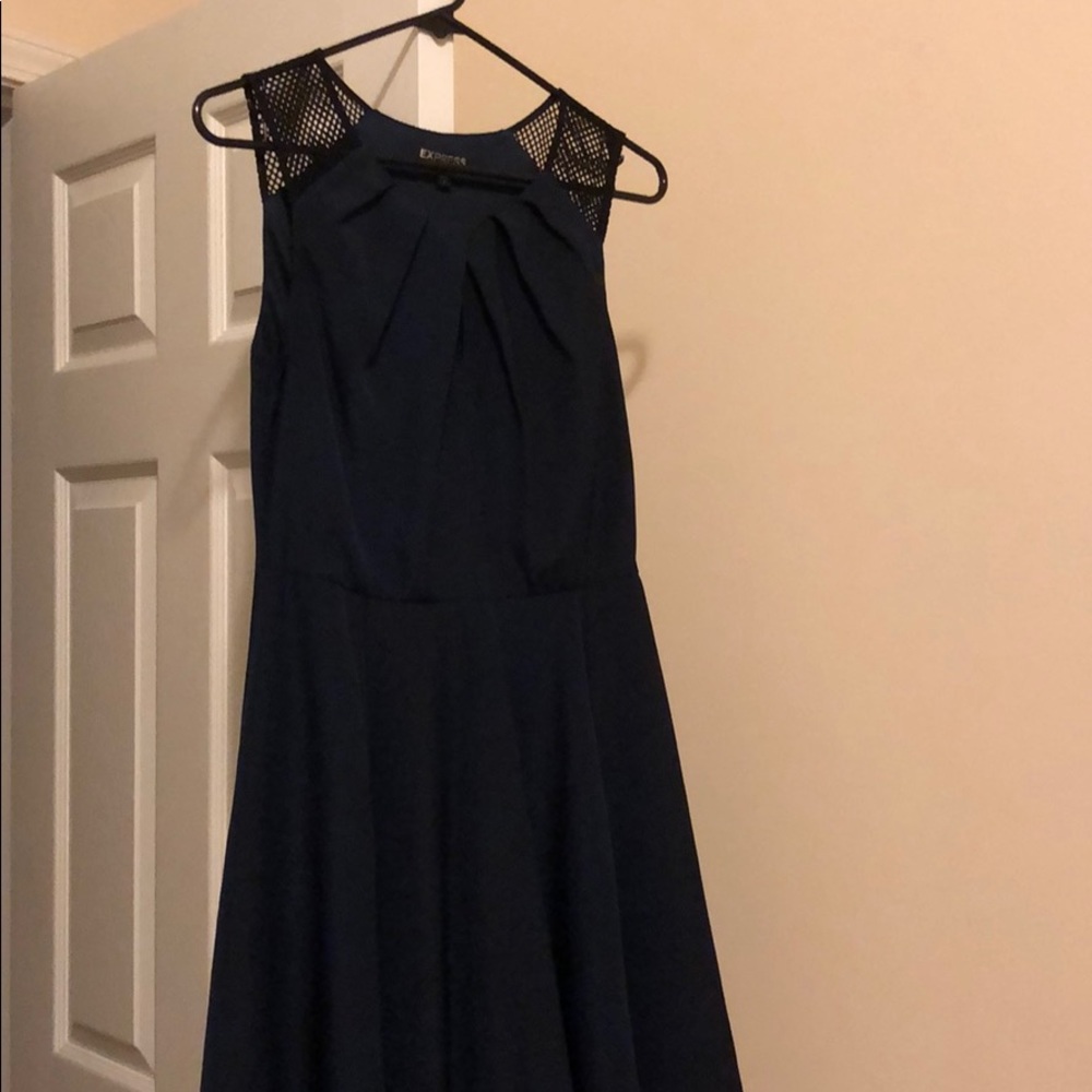 Express navy‎ blue dress size 6